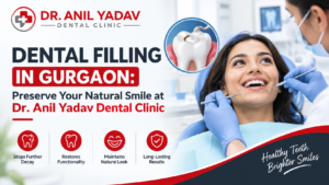 Read more about the article Dental Filling in Gurgaon: Preserve Your Natural Smile at Dr. Anil Yadav Dental Clinic